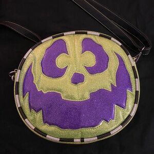 Love, Pain and Stitches Glitter Purse